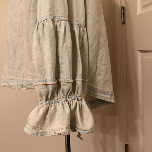 Free People Alpine denim top - Picture 6 of 8